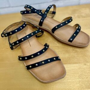 Dolce vita Rozie black  sandals size 7.5 great condition like new